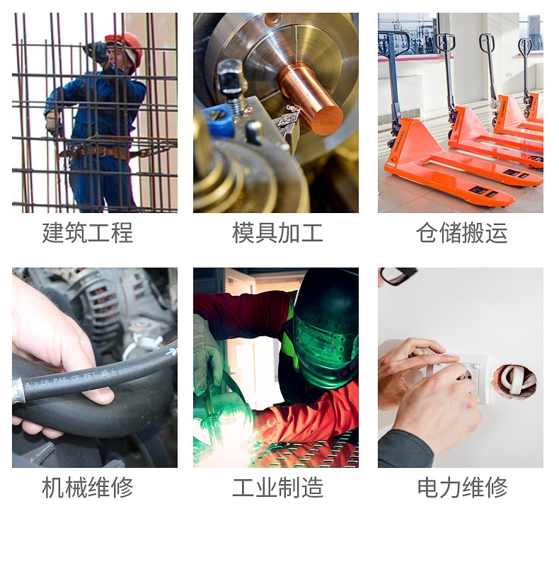 塞莫詩CG903WH尼龍勞保手套圖片3