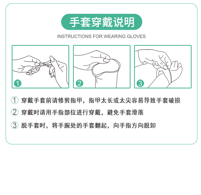 塞莫詩(shī)BV901防水防油污一次性PVC手套圖片15