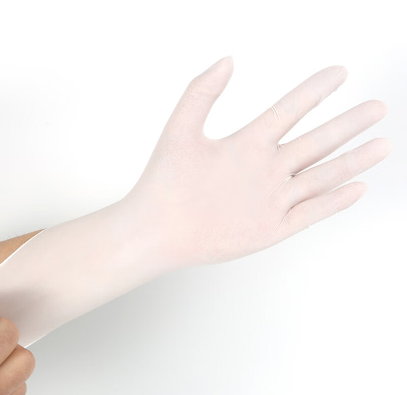 塞莫詩N907WH白色一次性丁腈手套圖片14