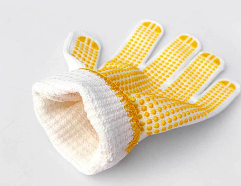 漢盾HD-720G-10掌面點塑滌棉勞保手套13