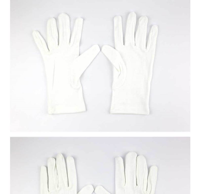 漢盾HD-GP5504滌棉背三筋禮儀勞保手套8