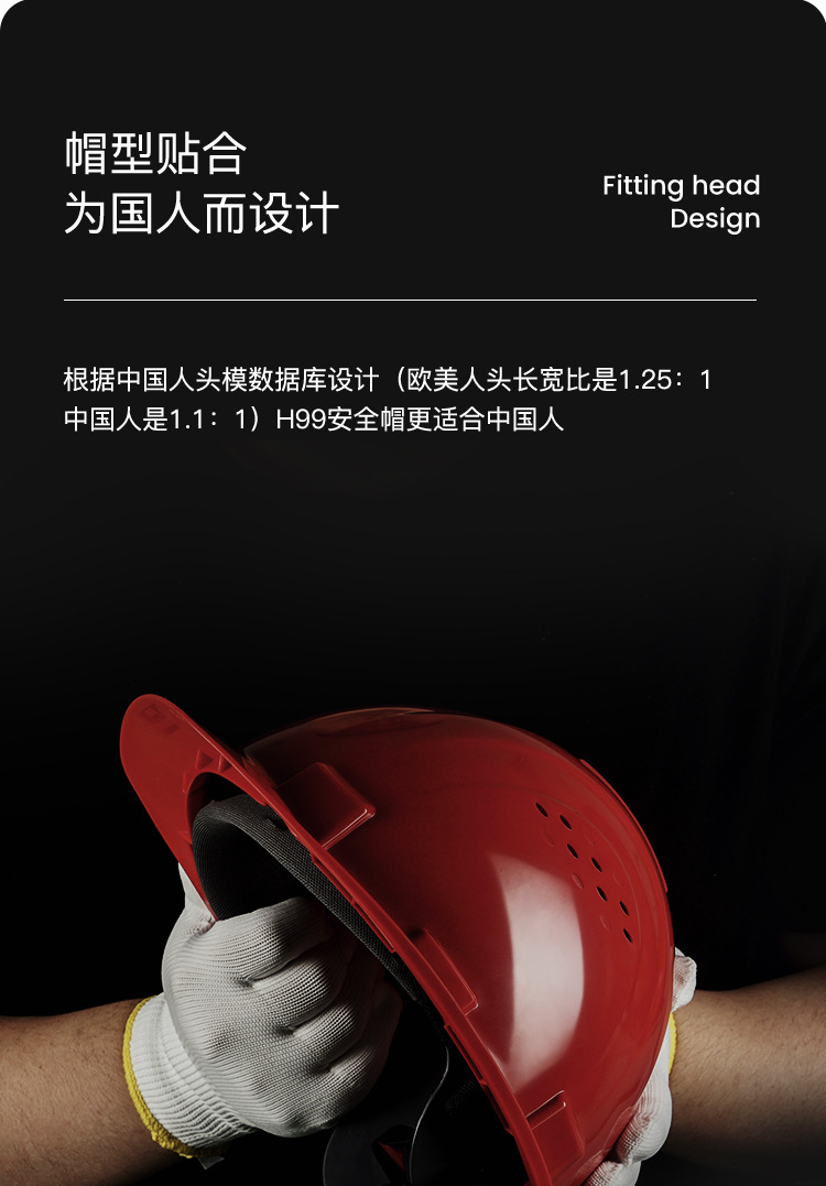 霍尼韋爾H99RA106S ABS湖藍(lán)色安全帽 H99S系列帶透氣孔9