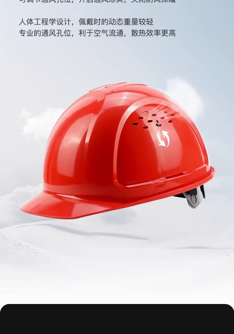 霍尼韋爾L99RS115S PE紅色安全帽 L99S系列安全帽8