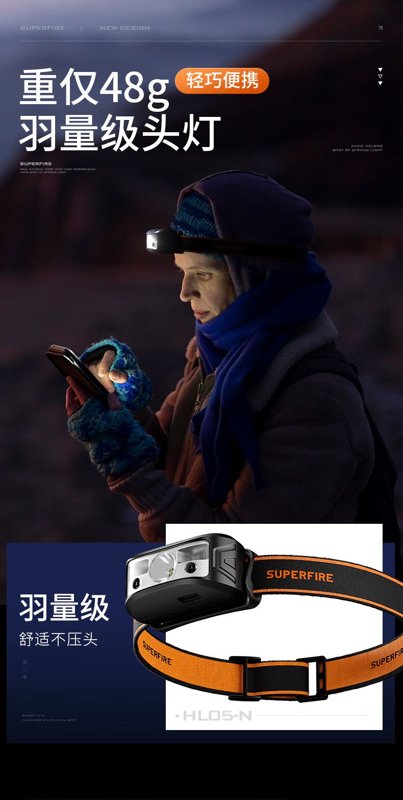 神火HL05-N長續(xù)航智能感應頭燈3.jpg