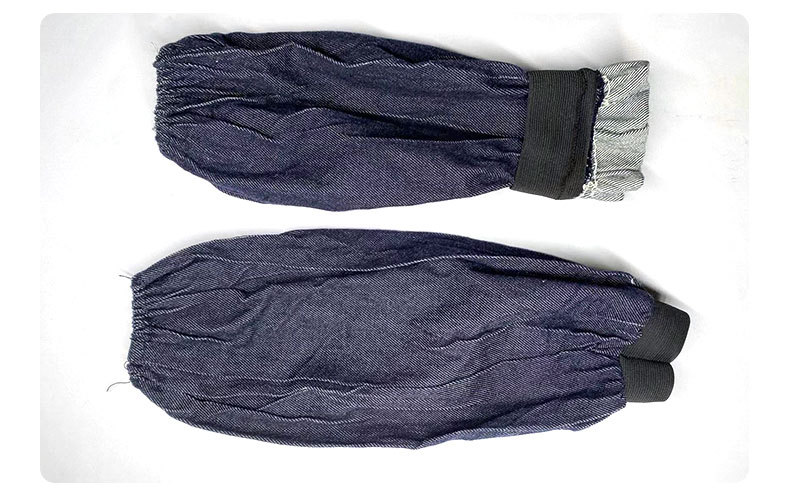 定和DH6171深藍(lán)色牛仔布勞保袖套12