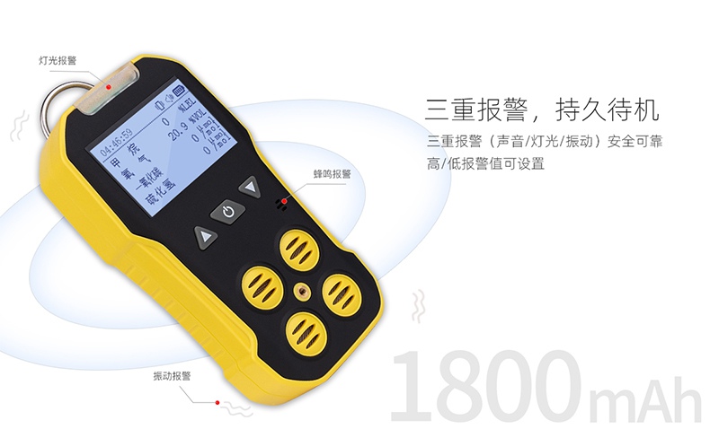 保時(shí)安BH-4A擴(kuò)散式多氣體檢測儀4.jpg