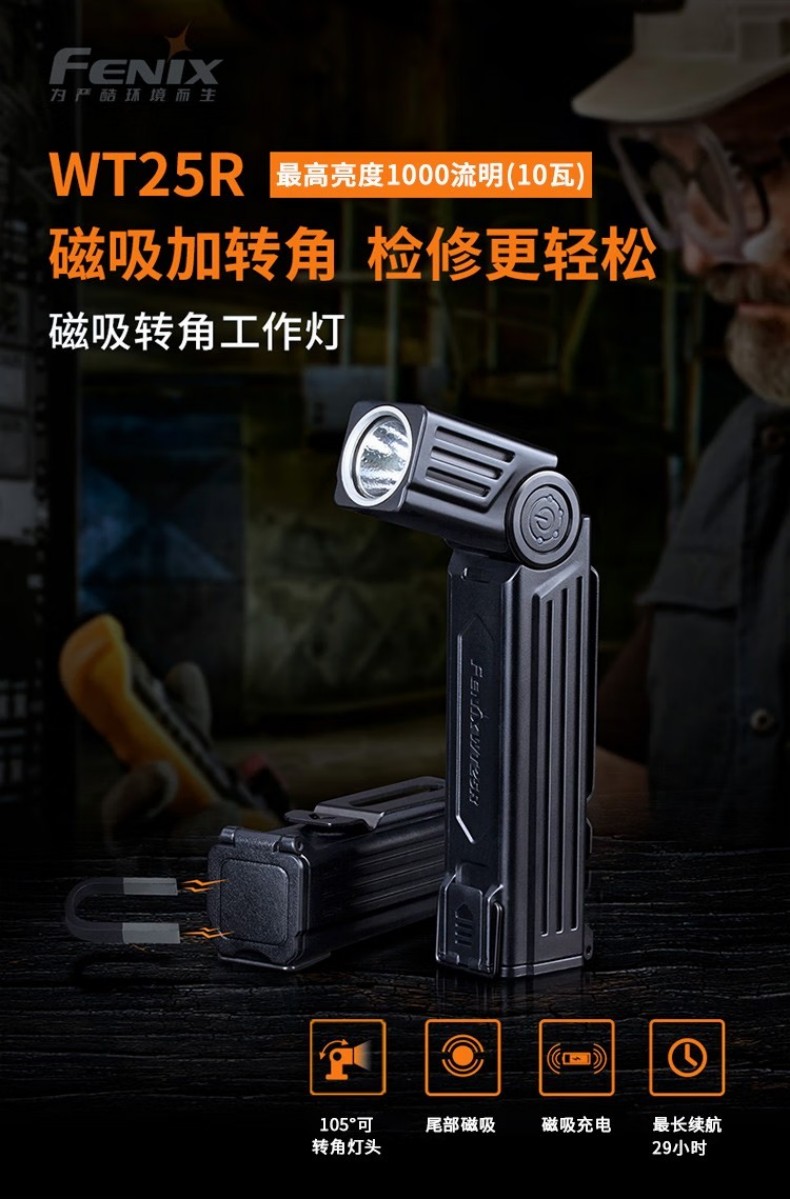 FENIX菲尼克斯WT25R WT系列磁吸轉(zhuǎn)角工作燈1.jpg