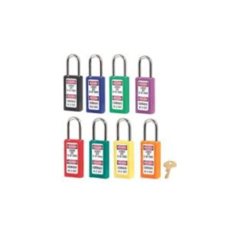  瑪斯特411KAMKMCNBLU藍色XENOY工程塑料安全掛鎖