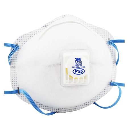 3M8576P95酸性氣體異味及顆粒物防護(hù)口罩