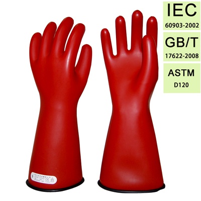 雙安10KV電工絕緣手套