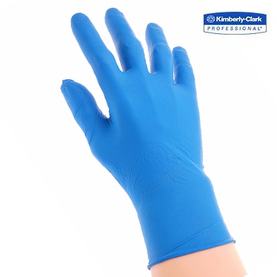 KLEENGUARD G10藍(lán)色丁腈手套
