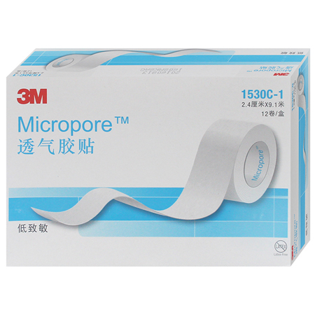 3M1530C-1透氣型醫(yī)用膠帶