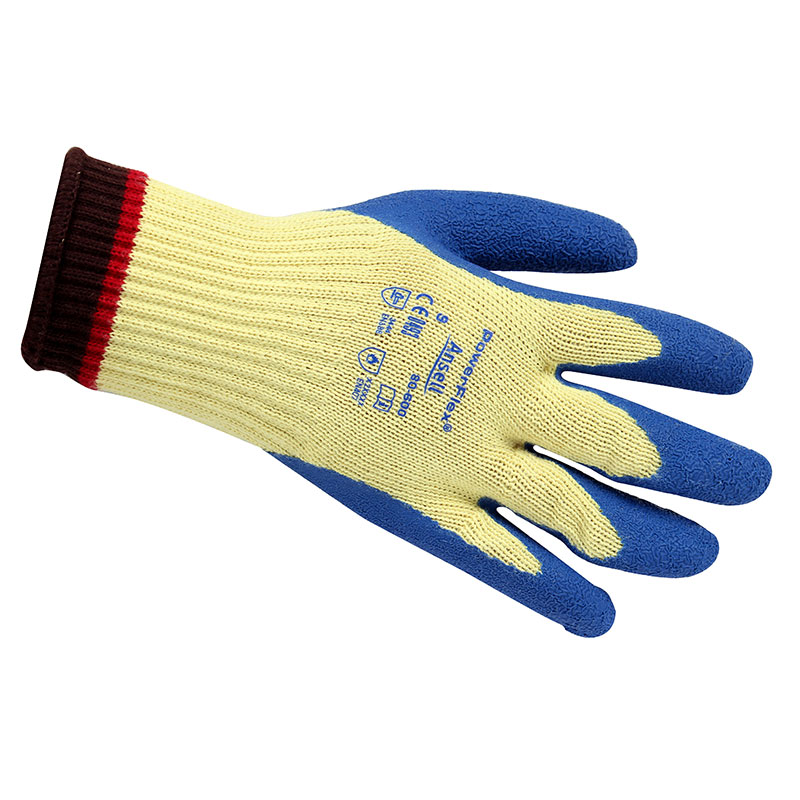 安思爾80-600橡膠涂層防割手套