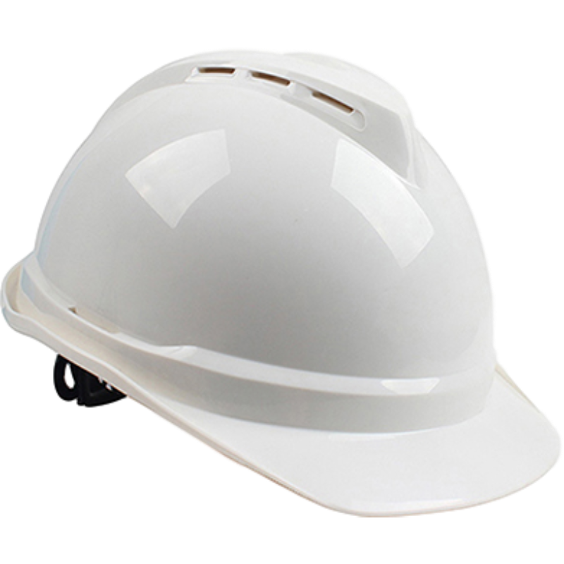 梅思安10146548白色豪華型有孔PE安全帽