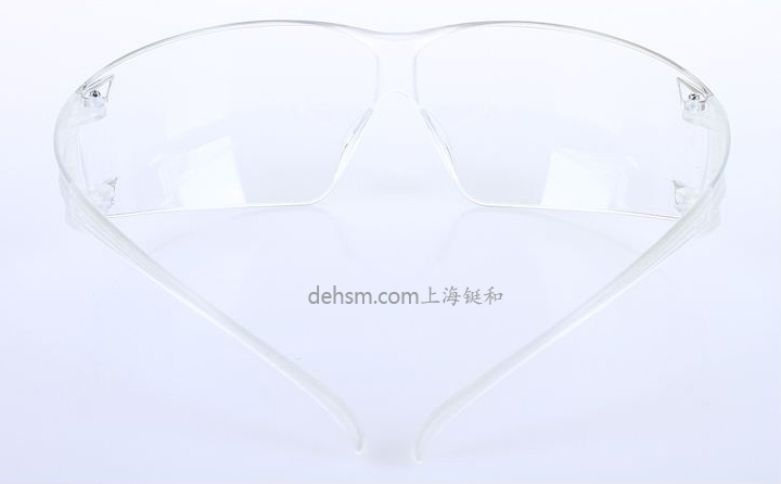 3M SF201AF透明防霧防護(hù)眼鏡圖片-反面