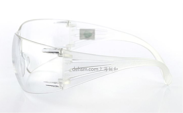 3M SF201AF透明防霧防護(hù)眼鏡圖片-左側(cè)面