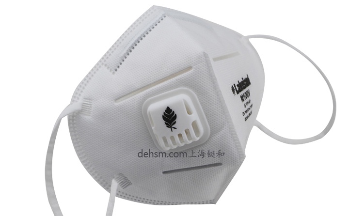 雷克蘭M100V KN95防塵口罩圖片-側(cè)面