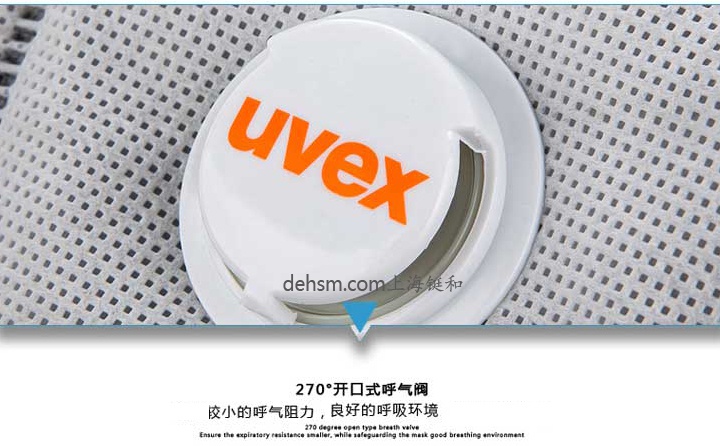 UVEX優(yōu)唯斯8733220silv-Air3220防毒口罩呼氣閥設(shè)計