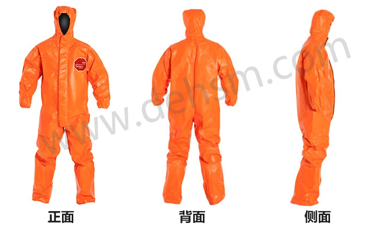 杜邦Tychem ThermoPro阻燃防化服消防款圖片-正面、反面及側(cè)面