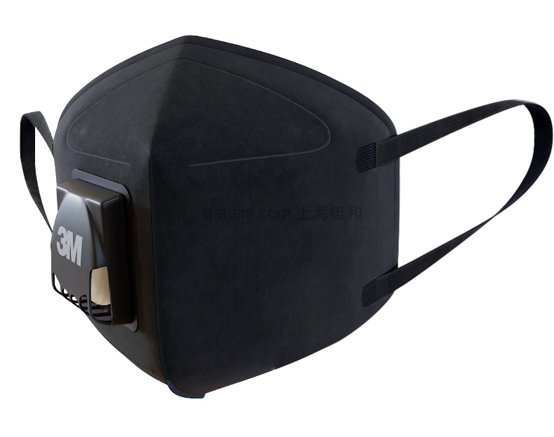3M9501M KN95防塵口罩側面圖片
