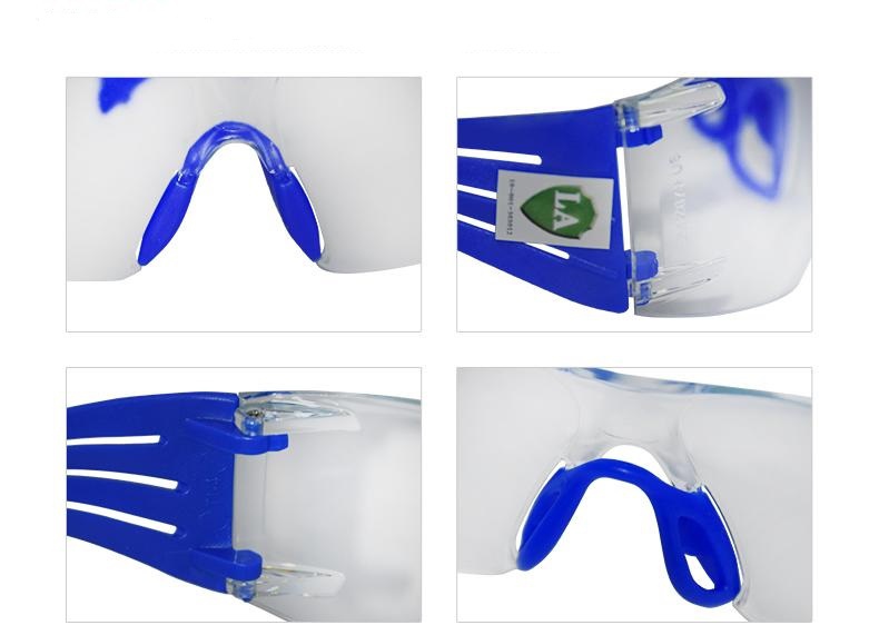 SF301SGAF-BLU防霧防護(hù)眼鏡細(xì)節(jié)圖