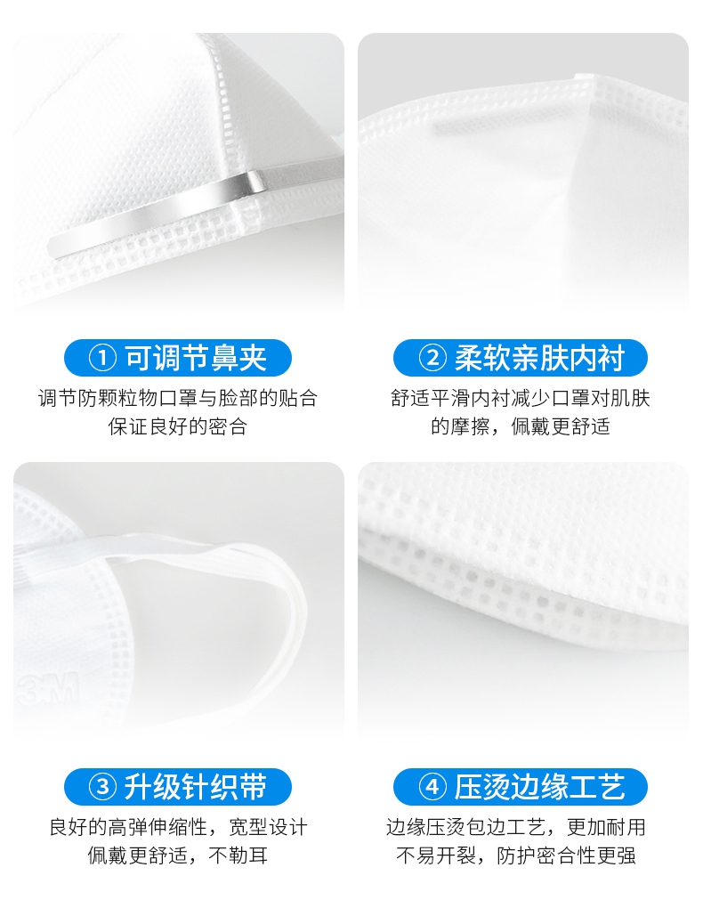 3M9501防塵口罩圖片-內(nèi)襯