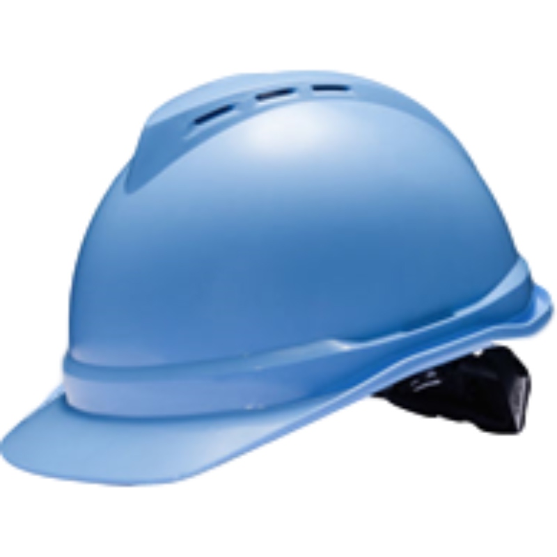 梅思安10172517湖藍(lán)色豪華型PE安全帽圖3