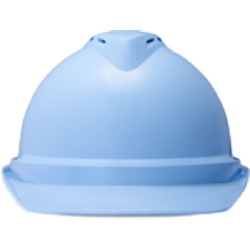 梅思安10146676湖藍(lán)色豪華ABS安全帽圖2