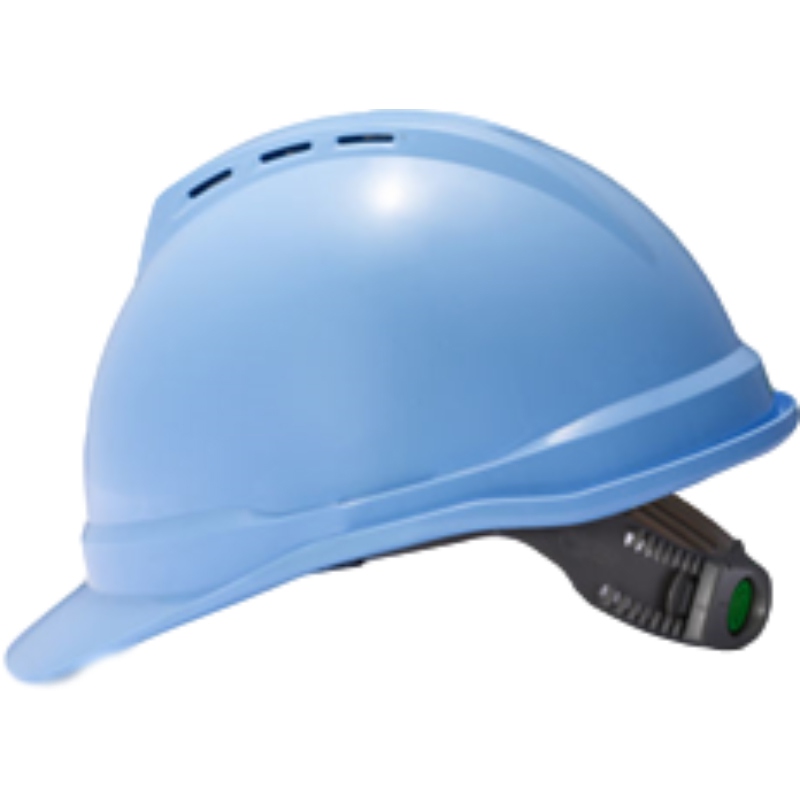 梅思安10146676湖藍(lán)色豪華ABS安全帽圖3
