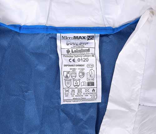 雷克蘭AMNC428E防護服細(xì)節(jié)圖片